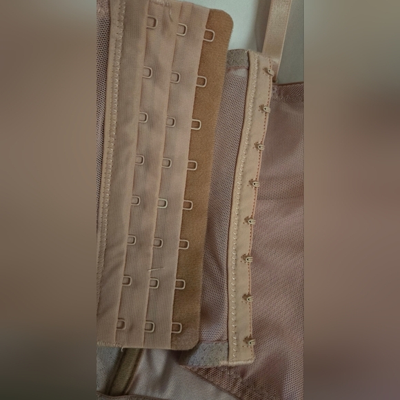 Sexy Powder Pink Lace Silky Soft Bustier - Picture 7 of 8